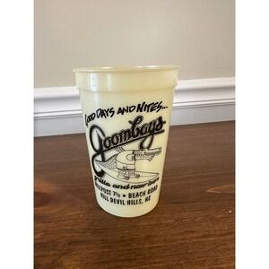 Goombays Grille and Harbor Plastic Cup Kill Devil Hills NC Vintage Collectible